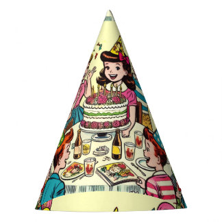 Chapeaux De Fètes Bandes dessinées du parti Anniversaire de enfant r