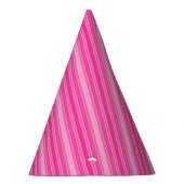 Chapeaux De Fètes Bandes rose pâle à rose foncé (Droite)