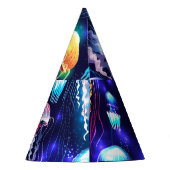 Chapeaux De Fètes Bannière horizontale de méduse sous-marine (Dos)