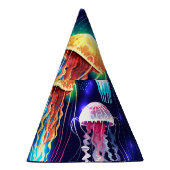 Chapeaux De Fètes Bannière horizontale de méduse sous-marine (Droite)