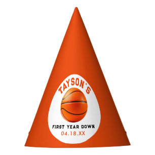 Chapeaux De Fètes Basketball première année bas 1er anniversaire