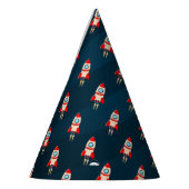 Chapeaux De Fètes Bateau à fusée fête d'anniversaire (Gauche)