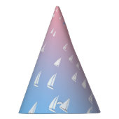 Chapeaux De Fètes Bateaux à voile sur l'océan (Droite)