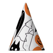 Chapeaux De Fètes Bateaux noirs éffrayants, Fantômes Citrouilles Hal (Droite)