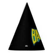 Chapeaux De Fètes Batman | Logo Vintage bleu jaune (Gauche)