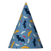 Chapeaux De Fètes Batman | Motif de logo rouge, bleu et jaune (Gauche)