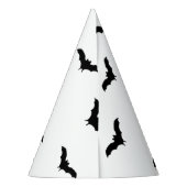 Chapeaux De Fètes Bats noirs et blanc mignon Halloween Party Chic (Dos)