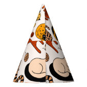 Chapeaux De Fètes Beau Motif de chats (Dos)