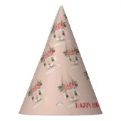 Chapeaux De Fètes Bébé mignon lapin (Gauche)