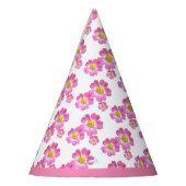 Chapeaux De Fètes Belles Fleurs Roses (Gauche)