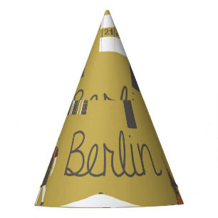 Chapeaux De Fètes Berlin, Illustration Monumentale.