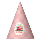Chapeaux De Fètes Berry 1er Birthday Strawberry Camper Checper (Devant)
