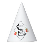 Chapeaux De Fètes Berry First | 1er anniversaire | fraise | Moderne (Devant)