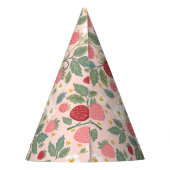 Chapeaux De Fètes Berry First Strawberry Bouquet Anniversaire (Dos)