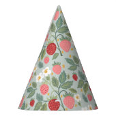 Chapeaux De Fètes Berry First Strawberry Bouquet Anniversaire (Gauche)