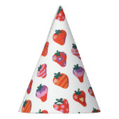 Chapeaux De Fètes Berry Special Strawberry Anniversaire (Gauche)