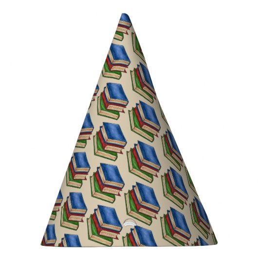 Chapeaux De Fètes Bibliothèque Stack Enseignant Bibliothécaire Éduca (Droite)