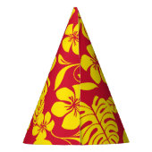CHAPEAUX DE FÈTES BIKINI ROSE (ROUGE/OR) (Dos)