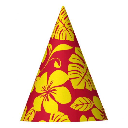 CHAPEAUX DE FÈTES BIKINI ROSE (ROUGE/OR) (Devant)
