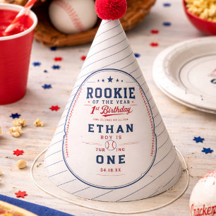 Chapeaux De Fètes Billet de baseball Recrue de l'année pour 1er anni