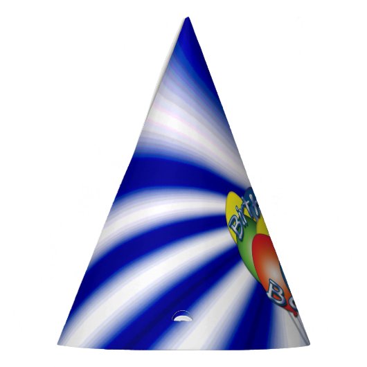 Chapeaux De Fètes Birthday Boy Blue (Gauche)