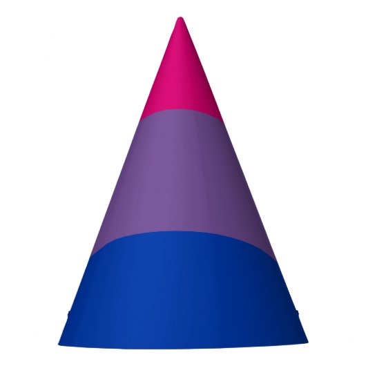 Chapeaux De Fètes Bisexualité drapeau de la fierté (Devant)