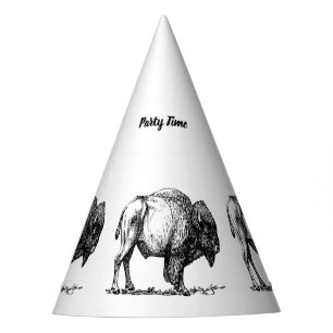 Chapeaux De Fètes Bison américain de Buffalo