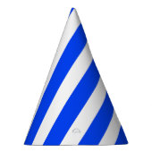 Chapeaux De Fètes Bleu et Motif blanc pour voiles verticales (Droite)