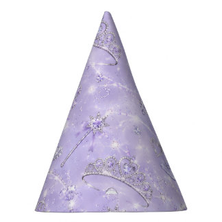 Chapeaux De Fètes Bleu glacé, Tiara de princesse, Baguette magique,