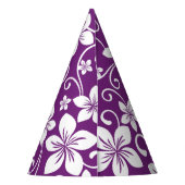 CHAPEAUX DE FÈTES BLEU HAWAII (PLUM) (Dos)