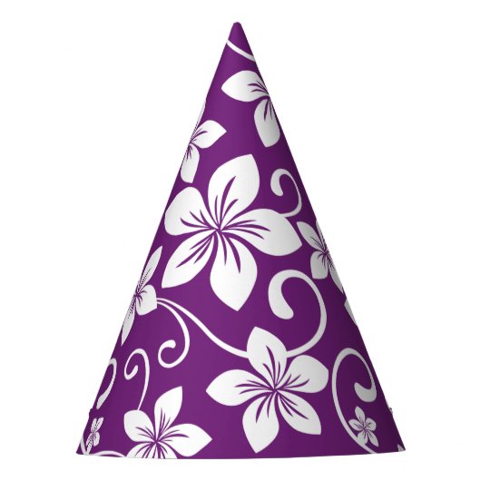 CHAPEAUX DE FÈTES BLEU HAWAII (PLUM) (Devant)