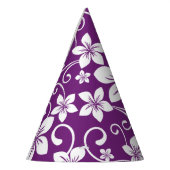 CHAPEAUX DE FÈTES BLEU HAWAII (PLUM) (Gauche)