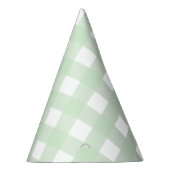 Chapeaux De Fètes Bleu Mint En vichy Baffalo (Droite)