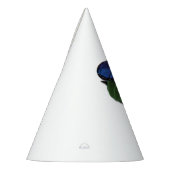 Chapeaux De Fètes Bleu Morpho Coeur papillon (Gauche)