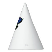 Chapeaux De Fètes Bleu Morpho Coeur papillon (Droite)