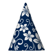 CHAPEAUX DE FÈTES BLUE HAWAII (MARINE) (Droite)