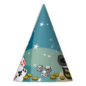 Chapeaux De Fètes Blue Magic Show Enfants Joyeux anniversaire (Gauche)