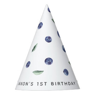 Chapeaux De Fètes Blueberry 1er Anniversaire