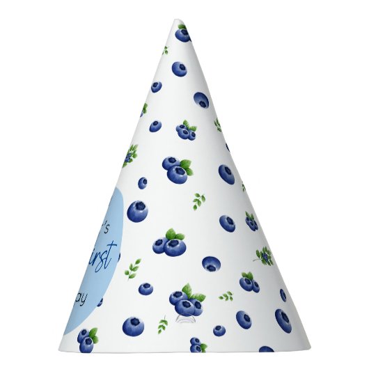 Chapeaux De Fètes Blueberry 1er anniversaire Berry First (Droite)