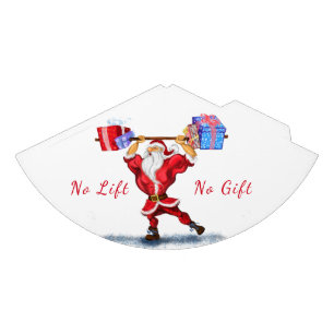 Chapeaux De Fètes Bodybuilder Père Noël Christmas Funny Papier Casqu