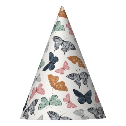 Chapeaux De Fètes Boho Butterfly Enchanted Garden Anniversaire (Devant)