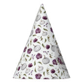Chapeaux De Fètes Boho Fall Citrouille Floral Purple Anniversaire (Gauche)