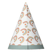 Chapeaux De Fètes Boho Rainbow Casquette de fête d'anniversaire - Wa (Dos)