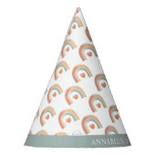 Chapeaux De Fètes Boho Rainbow Casquette de fête d'anniversaire - Wa (Gauche)