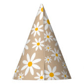 Chapeaux De Fètes Boho Terracotta Sable Retro Daisées Anniversaire F (Dos)