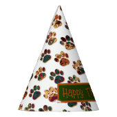 Chapeaux De Fètes Bon thanksgiving de silhouette à mâchoires (Gauche)