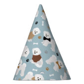 Chapeaux De Fètes Bones et pattes Bichon Frise (Droite)