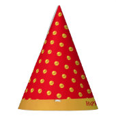 Chapeaux De Fètes Bonne année et Pois d'or (Gauche)