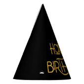 Chapeaux De Fètes Bonne Anniversaire Élégante Typographie (Gauche)