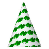 Chapeaux De Fètes Bonne chance Clover Motif Vert Funny Elegant (Droite)